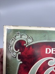 Vintage Metal Coca Cola Sign Faux Antique 5 Cents 16 in x 9 in