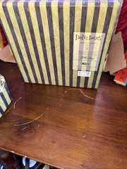 Two LANE Decorative Storage Boxes with Lids Set of 2 Cardboard Boxes See Pics