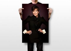 Kris Jenner Great Inspirational Celebrity Painting Print Wall Art – POSTER 20×30