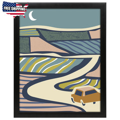 24 X 36 Black Poster Frame – Picture Frame for Art and Photos 💪👌