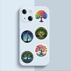 10 PCS Tree of Life Celtic Pagan Totem Stickers 2 BRAND NEW