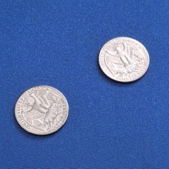 Two Sided Trick Coin – Quarter – Two Faced – Double Tailed Coin Free Shipping