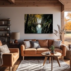 New Rivendell Painting Print Lord of The Rings LOTR Framed Canvas Wall Art Print