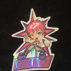 2003 Y2k Girl. ODM Brand Import Collection. vending Machine Sticker
