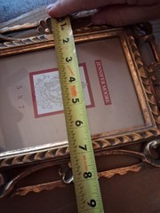 Jennifer Moore 5×7 Picture Frame Gold Ornate Resin/plastic With Glass
