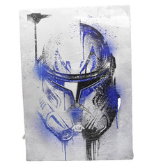 Displate Star Wars Storm Trooper Magnetic Metal Poster Matte Wall 26.6″x18.9″