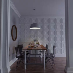 19-5/8-In W X 19-5/8-In H Multiplex Endurawall Decorative 3D Wall Panel