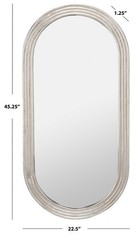 Safavieh SHANIA OVAL SILVER MIRROR, Reduced Price 2172766915 CMI1009A