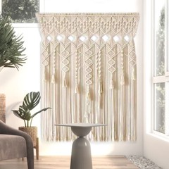 Large Macrame Wall Hanging Hand Woven Tapestry Boho Chic Art Bohemian Home Decor