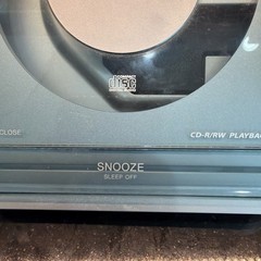 Sony Dream Machine ICF-CD855V CD Player Alarm Clock Radio FOR PARTS READ