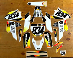 HUSKY 50 2022 FULL CUSTOM GRAPHICS GO KARTS THICK USA MADE QUALITY GLOSS NEW