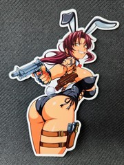 5″ Vinyl Weatherproof Waifu Vinyl Sticker Bunny Revy