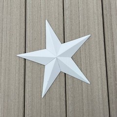 New!! Amish Barn Star Heavy Gauge Rust Resistant Steel – Matte Finish