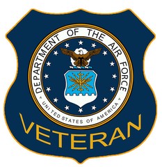 Veteran Shield 2″ x 2″ Pins