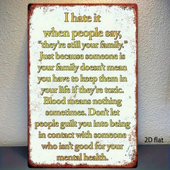 Metal Sign Vintage English Poster 8×12 Inches Wall Decor