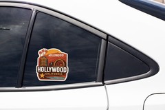 Hollywood California Sticker Decal Vinyl Die-Cut City Skyline Landmark Design