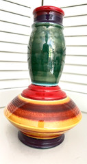 Derek Voien Colorful 10″ Decorative Vase 2005