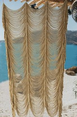 Macrame Curtain Boho Doorway Window Wall Decor Fiber Yarn Art Handwoven Hanging