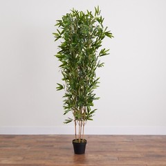 6’ Bamboo Artificial Tree (Real Touch) UV (Indoor/Outdoor). Retail $199