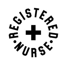 RN Registered Nurse Vinyl Decal Sticker Car Truck Nursing Medical Nurse Life