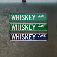 Whiskey Street Sign Man Cave Decor Home Bar Lounge Alcohol Bourbon 104180021012