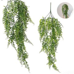 1-3X Artificial Hanging Plant Vines Fake Ivy Ferns Outdoor Wedding Garland Decor