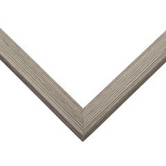 28×40 Shadow Box Frame Grey | 1.125 inches Deep Real Wood Rustic Shadowbox Displ