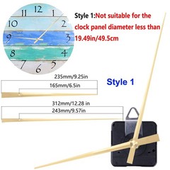 HILLHOME High Torque Long Shaft Hands Small, Length 1-1/5 Inch/ 31mm
