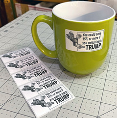 SWITCH BACK TRUMP 2024 FJB IMPEACH Joe Biden Sucks 25-250 Action Decal Stickers