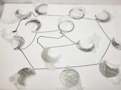 Restoration Hardware Moon Phases Metal Garland 96 in x 4 in New W/O Tag