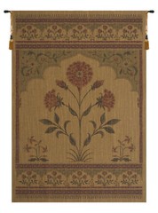 Belgium Woven Lotus European Tapestry Wallhanging 76×56 in Wall Decor New