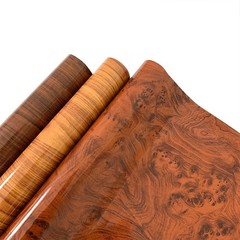 Sticker Decal Wrap PVC Film Glossy Wood Grain Polymeric DIY Car Interior Vinyl