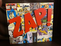 Batman Framed Comic Zap! 9.25’’ * 8.25’’