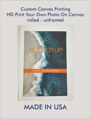 Custom Canvas Printing Personalized Your Own Photo Or Logo On Canvas Unframed