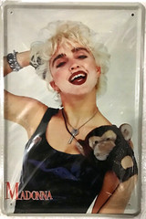 FREE SHIPPING! Buy or make offer b4 it’s sold! 😱 TIN SIGN 8×12 Sexy Madonna S3