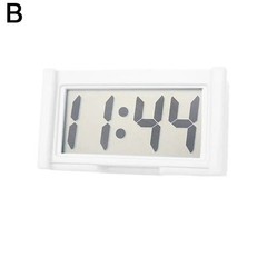 Portable Mini Car Dashboard Digital Clock for Vehicle Large LCD Time Screen