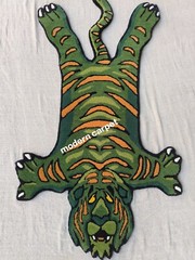 Faux Fur Animal Print Hide Skin Rugs Tiger/deer/lion For Home Decoration Ocation
