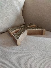Gold Wooden K Made In India