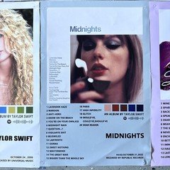 Set of 11 Taylor Swift Album Cover Canvas Prints Posters Decor Wall Art