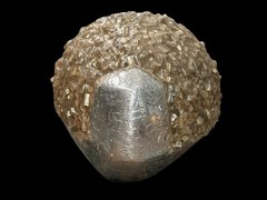 John Richard Irregular Outcroppings Bowl Sculpture Enamel Coated Glass Aluminum