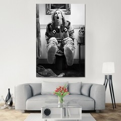 Vintage Bathroom Funny Art Print Comedy Toilet Picture Home Decor Gift for Him