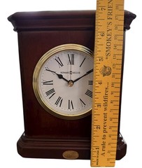 Howard Miller Shelf / Mantle Clock Windsor Carriage Model 645-530 7” X 6” X 2.5”