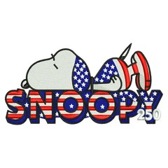Snoopy America 250 Patriotic Sticker Decal Laptop Wall Mirror Cup Tumblr Locker