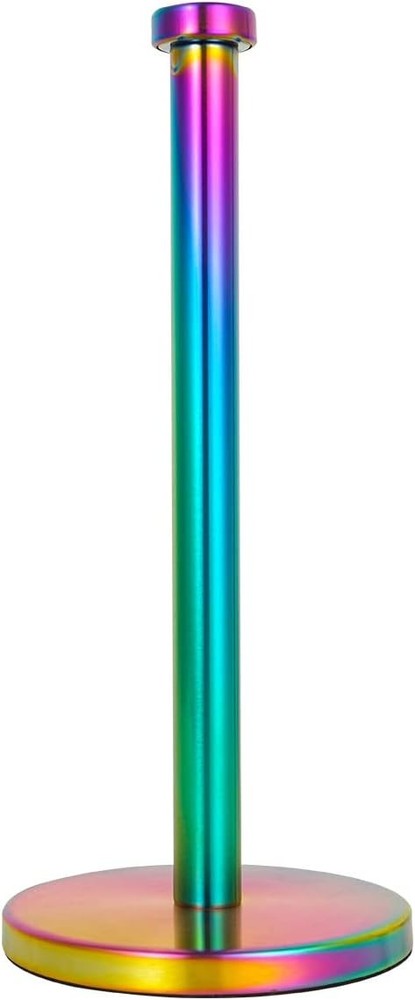 Paper Towel Holder Countertop Rainbow Kitchen Roll Weight Base Style,