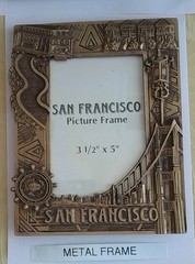 Picture frames from Vacation Places. 12 assorted frames. Most 4×6 in