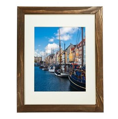 Rustic Wooden Picture Frames – Natural Solid Distressed Wood – Wall/ Tabletop
