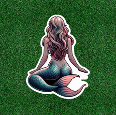 Beautiful Mermaid 100% waterproof vinyl sticker decal – many sizes available