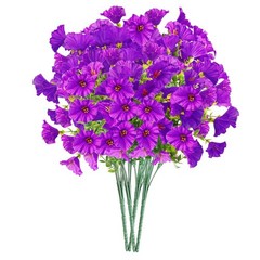 Artificial Flowers for Outdoors Decoration UV Resistant Fake Flowers Plants
