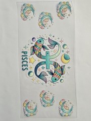 Horoscope UV DTF Transfer Sticker Wrap Tumbler UVDTF BUY 10+ GET COMBINED SHIP