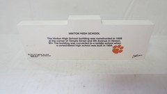 Hinton High School Plaque 8 Inch Wide 4 1/4 Inch Tall Established 1926